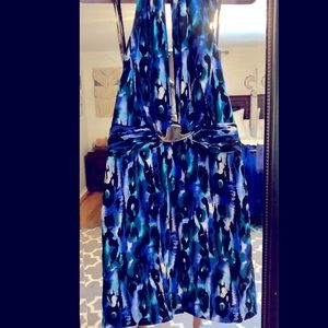 Bebe Mini Halter Top Dress